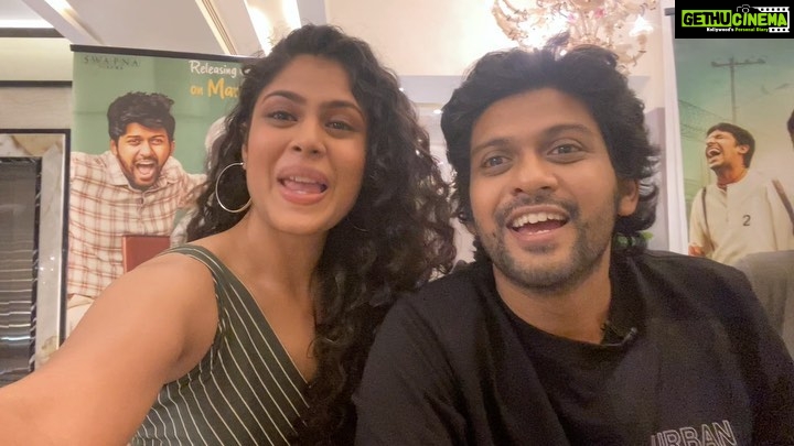 Naveen - 324.8K Likes - Jaathi Ratnalu trailer is LIVE NOW. Thank you @actorprabhas garu for launching the trailer. It’s smashing it everywhere guys. I don’t know what to say. Grateful. We want to see you in theatres on March 11th . Can’t wait anymore . Come with friends and families and let’s spread the cheer. TRAILER LINK IN BIO. Drop your trailer reactions in the comments. @fariaabdullah @actorprabhas @weirddivide @nag_ashwin @swapnacinema @vyjayanthimovies