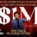 Naveen Instagram - Thank you audience for this hattrick . Its all you ❤️ Thank you USA for a million dollar opening weekend for our film #MissShettyMrPolishetty. This tour of USA has been unbelievable so far. Come say hi with your families and friends this coming week as well @prathyangiraus . We will also be continuing the tour and watching the film back in India as well. So stay tuned for updates on your city across Telugu states. When I was a little kid I had a dream to be an actor . It was all i ever worked for. So thank you all for being a part of this journey ❤️ This love makes me humbled and motivated to work harder. Go watch #MissShettyMrPolishetty in theatres. Help us spread this blockbuster word of mouth. We want Telugu cinema to reach wider audiences everywhere in the coming weeks . Ask anyone who has seen it. Its love and laughter everywhere in theatres . So book your tickets and go watch now 🔥🙏 #MissShettyMrPolishetty #JathiRatnalu #AgentSaiSrinivasaAthreya