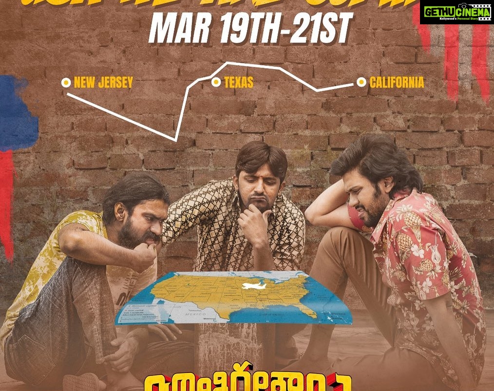 Naveen - 114.6K Likes - #JathiRatnalu blockbuster tour comes to America this weekend . We are going to be there in New jersey on Friday , Dallas on Saturday and Bay Area on Sunday. Check your shows and come watch with us. Life ey oka zindagi aipoindi . Unnadi okate zindagi. Come let’s celebrate and dance together . Book your tickets now America . This is going to be madness !