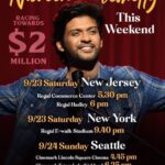 Naveen Instagram - You guys have given so much love for our film #MissShettyMrPolishetty. Released at the toughest time on a very tough release date but everywhere the film still running with housefuls . Thanks to all of you. That’s why this success tour. After success tour in India the tour started with Chicago and now we are in New jersey and New York Times Square today. Check show timings and come say hi. Let’s celebrate this hattrick blockbuster together #RacingTo2Million$