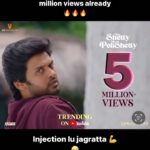 Naveen Instagram - Woah 5M. #MissShettyMrPolishetty teaser on fire everywhere 🔥🔥 you guys are amazing . Thank you . Love and laughter coming soon ❤️