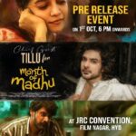 Naveen Chandra Instagram - It's TILLU for #MonthofMadhu 🤩❤‍🔥 @siddu_buoy garu will grace the Grand Pre-Release Event of #MonthOfMadhu on October 1st ❤‍🔥 📍JRC Convention from 6 PM onwards 💫✨ Grand Release on Oct 6th 💞 @naveenchandra212 @swati194 @shreya_navile @harshachemudu @srikanth_nagothi @yash_9 @sumanth_dama @raghu_varma_peruri @raviperepu @rajeevdharavath @director_sudheer_k_k @kk_writer1 @chandramouli_eathalapaka @srihithakotagiri @rekhaboggarapu @prasanna.dantuluri @murdrfce @anilandbhanu @manjulaghattamaneni @gnaneswari_kandregula @raja.chembolu @ruchithasadineni @mouryasiddavaram @rudraghav @ravis.mantha @kalyan_santhosh8 @chaitu_babu @bhooshan_boo @dil_is_here @ashwin89d @vinodbangarri @vijayanands_ @k_balakrishna_reddy @varkey91 @jitindavid @cophixbeauty @krishivproductions @saregamatelugu @youwemedia
