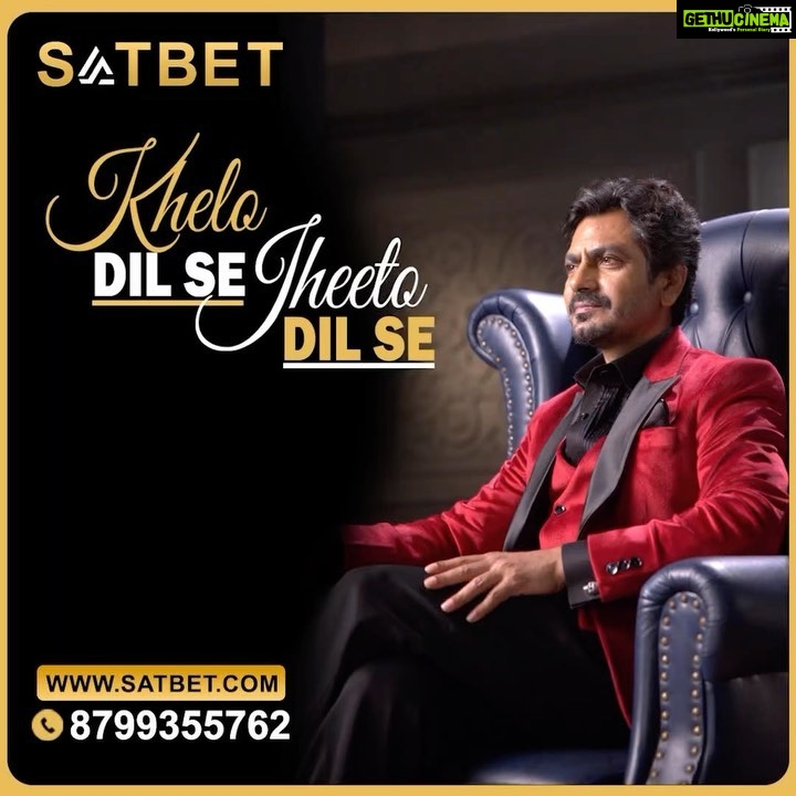 Nawazuddin Siddiqui Instagram - Join SATBET Today!! Get Amazing Bonus.. On Every Deposit !” ▪India’s Best Exchange / Sports / Casino Platform ▪Instant Deposit & Withdrawal (24*7) ▪Daily Bonuses and Promotions ▪Amazing Coverage Of All Sports ▪Easy Payment Modes ▪Best Odds ▪Instant Bet Settlements ▪Licensed and 100% Secure ▪5000+ Casino Games
