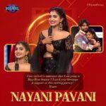 Nayani Pavani Instagram - My new journey has begun, and I appreciate the support you've given me through all my ups and downs. Please continue to stand by me with your love ❤️ #nayanipavani #nayanipavaniBB7 #biggboss7telugu #biggbosseason7 #nayanipavanionbbtelugu7
