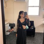Nayani Pavani Instagram - Good things takes time 🖤 Beautiful outfit : @harinireddym 🫰🏻 Australia