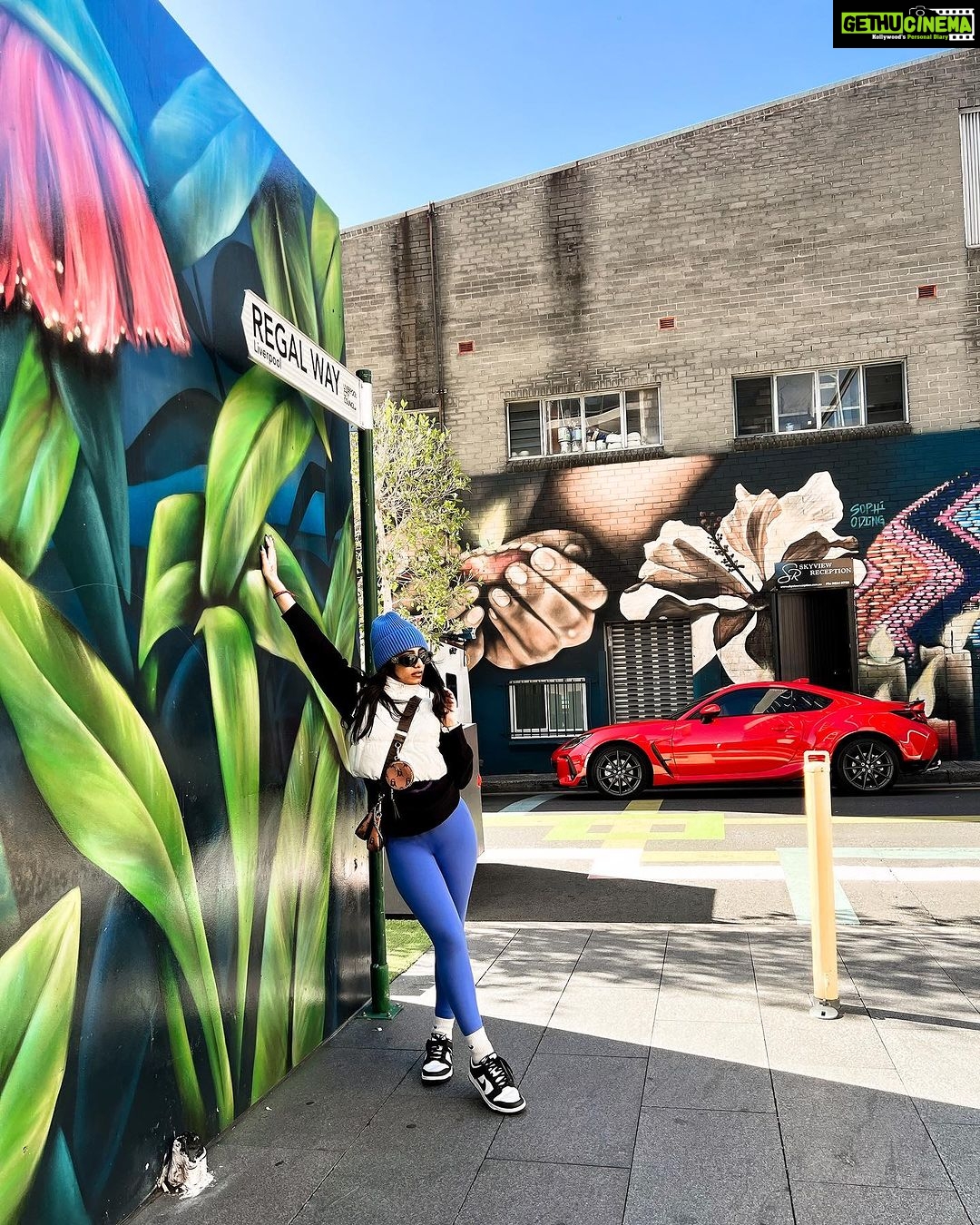 Nayani Pavani Instagram - “Street art is the visual poetry of the urban landscape “ Sydney, Australia