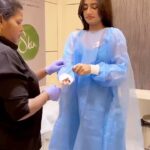 Nayani Pavani Instagram - Today im here @express_salons vijayawada. Mesotherapy involves a technique that uses repeated microinjections to introduce vitamins, minerals and anti-oxidants into the layers of your skin • Boosts skin with vitamins and minerals. • Enhances radiance and suppleness. • Moisturizes and improves skin texture. • Enhances blood circulation, removes aging toxins. • Nourishes and rejuvenates skin. • Addresses poor blood circulation and underlying issues. For appointments contact 8142777721 .