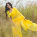 Nayani Pavani Instagram - 💛 📸 : @greeshraaga_photography Outfit : @pari.designers_ #nayanipavani