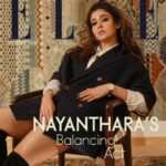 Nayanthara Instagram - #ELLEDigitalCoverStar: One might expect that being in the presence of a bonafide superstar would be an overwhelming experience. Funnily enough, the atmosphere in the studio for @nayanthara’s first ever solo cover shoot, with ELLE India, was anything but overwhelming. She leisurely toured the Asian Paints Beautiful Homes Studio space in Chennai, her confident steps guided by a clear sense of purpose. Her destination: a meticulously curated fashion rack, pre-approved to her discerning taste. The actor indeed possesses an unerring knack for knowing precisely what she desires. Tap the 🔗 in bio to know more about our enigmatic digital cover star. ___________________________________ Location Courtesy: @asianpaints @beautifulhomes.india _____________________________________________ On @nayanthara: GG overcheck short sleeves formal jacket and ivory cotton shirt, both by @gucci. Lipbooty boots by @louboutinworld. Bright leather quartz analog with date silver dial with brown colour strap by @titanwatchesindia. ___________________________________ ELLE India Editor: @aineenizamiahmedi Photographer: @behalsahil (@soakltd) Jr. Fashion Editor: @shaeroy (styling) Asst. Art Director: @mount.juno__ (cover design) Words: @alizaafatmaa Makeup: @flaviagiumua (@theartistsproject) Hair: @marcepedrozo (@toabhcreative) Bookings Editor: @alizaafatmaa Assisted by: @komal_shetty_, @siyaamannuja (styling), @nirjashahh (bookings) ___________________________________ #Nayanthara #AsianPaints #Bollywood #CoverStar #Celebrity #NilayaFurniture #BeautifulHomesStudio #TitanWatchesIndia