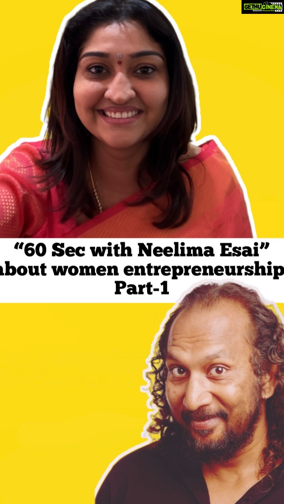 Neelima Rani Instagram - π¬ Join me for 60 Sec with Neelima Esai π, a professional actor turned entrepreneur, who along with her husband Esai, runs a successful production house creating TV soaps and movies! π₯ π Neelima will inspire you with her journey and share insights for aspiring women entrepreneurs. They have produced over 1200 plus episodes! πͺ Donβt miss this! #NeelimaEsai #EntrepreneurLife #WomenInBusiness #Inspiration #ProductionHouse #ActorToEntrepreneur #SuccessStory #entrepreneurship #my60secseries #60secwithrjdheena