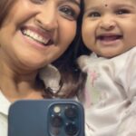 Neelima Rani Instagram - My first post goes from my gallery! Unshared picture of me n my lil Angel for the sets of Rudhran 🥰 welcome to N FAMILY
