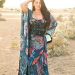 Neeru Bajwa Instagram - Wanderlust and Desert Dust 🏜️ Concept and Hair @hairbyramacoiffeur Photographer: @thevideowala Designer: @this_is_wearable and fpramod Styled by: @sagarpal28_