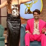 Neeti Mohan Instagram - Ok, so guess what? Me and the gang of Royal Stag Packaged Drinking Water BoomBox are coming together for a crazy Reunion. Get to see the entire gang – Amit Trivedi, Armaan Malik, Bali, Badshah, Dino James, EPR, Jasleen Royal, Nikhita Gandhi, SlowCheeta along with our host & dost Aparshakti Khurana. Lesss gooo!!! #RoyalStagBoomBox Reunion streaming on Jio Cinema #RoyalStag #GenerationLarge #LiveItLarge #Amit Trivedi #ArmaanMalik #Badshah #Bali #DinoJames #EPR #JasleenRoyal #NeetiMohan #NikhitaGandhi #SlowCheeta #AparshaktiKhurana.