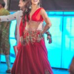 Neeti Mohan Instagram - Me doing Garba things ❤️ Styling - @shreyandurjastyle Outfit - @aayushimaniarofficial Jewellery - @_phullara_ @the_beta_girl Glam - @ritickasjalan @reshmakhan_hair 📷 - @souravsharmaofficial
