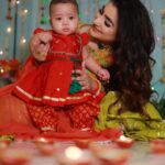 Neha Marda Instagram - #Incollaboration with #firstcryindia Wishing you all a Diwali full of your favourite people and favourite Treats. 🪔 My little girl, growing up so fast ! Isn't ? This is her First Diwali and I want her first Diwali outfit from one of the best Go-to-stop @firstcryindia , I haven't seen a bigger collection full of Traditional wears for kids anywhere else. This festive season make your child wear something Traditional with @firstcryindia Use my Exclusive code NEHADW50 and get Flat 50% discount on Fashion and Flat 45% discount on everything else !! I think this is the best deal we are getting from firstcry this Diwali !! #ad #firstcrywalidiwali23 #firstcrywaliDiwali #firstcryindia #firstcry #FussNowAtFirstcry #firstcryfashion #kidsfashion #nehamarda