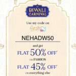 Neha Marda Instagram - #Incollaboration with #firstcryindia Wishing you all a Diwali full of your favourite people and favourite Treats. 🪔 My little girl, growing up so fast ! Isn't ? This is her First Diwali and I want her first Diwali outfit from one of the best Go-to-stop @firstcryindia , I haven't seen a bigger collection full of Traditional wears for kids anywhere else. This festive season make your child wear something Traditional with @firstcryindia Use my Exclusive code NEHADW50 and get Flat 50% discount on Fashion and Flat 45% discount on everything else !! I think this is the best deal we are getting from firstcry this Diwali !! #ad #firstcrywalidiwali23 #firstcrywaliDiwali #firstcryindia #firstcry #FussNowAtFirstcry #firstcryfashion #kidsfashion #nehamarda