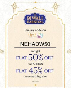 Neha Marda Instagram - #Incollaboration with #firstcryindia

Wishing you all a Diwali full of your favourite people and favourite Treats. 🪔

My little girl, growing up so fast ! Isn't ?
This is her First Diwali and I want her first  Diwali outfit from one of the best Go-to-stop @firstcryindia , I haven't seen a bigger collection full of Traditional wears for kids anywhere else. 

This festive season make your child wear something Traditional with @firstcryindia Use my Exclusive code NEHADW50 and get Flat 50% discount on Fashion and Flat 45% discount on everything else !! I think this is the best deal we are getting from firstcry this Diwali !!

#ad #firstcrywalidiwali23 #firstcrywaliDiwali #firstcryindia #firstcry #FussNowAtFirstcry #firstcryfashion #kidsfashion #nehamarda