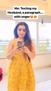 Neha Marda Instagram - I was like Ghar aaane do ..😏😂
.
.
.
#nehamarda #mommy #babygirl #married #momlife