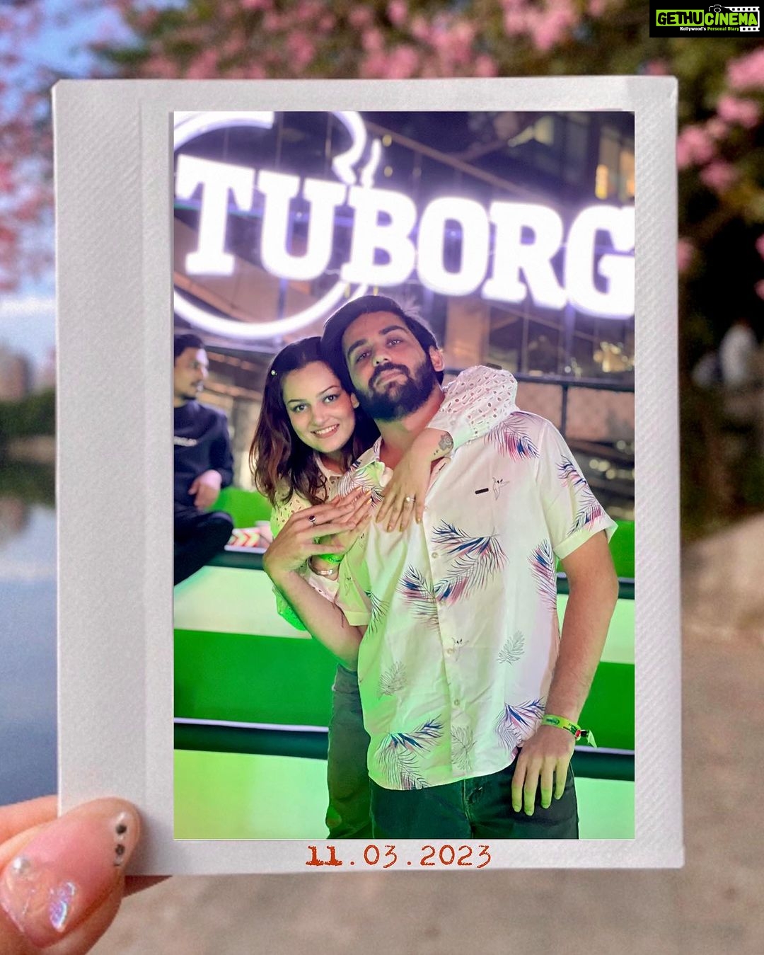 Nehalaxmi Iyer Instagram - A musical journey through the heart of Bollywood β our concert experience! ππ»πͺ©πΊπͺ
With @tuborgzerosoda #Tuborg #Opentomore #WhyNot Jio World Garden