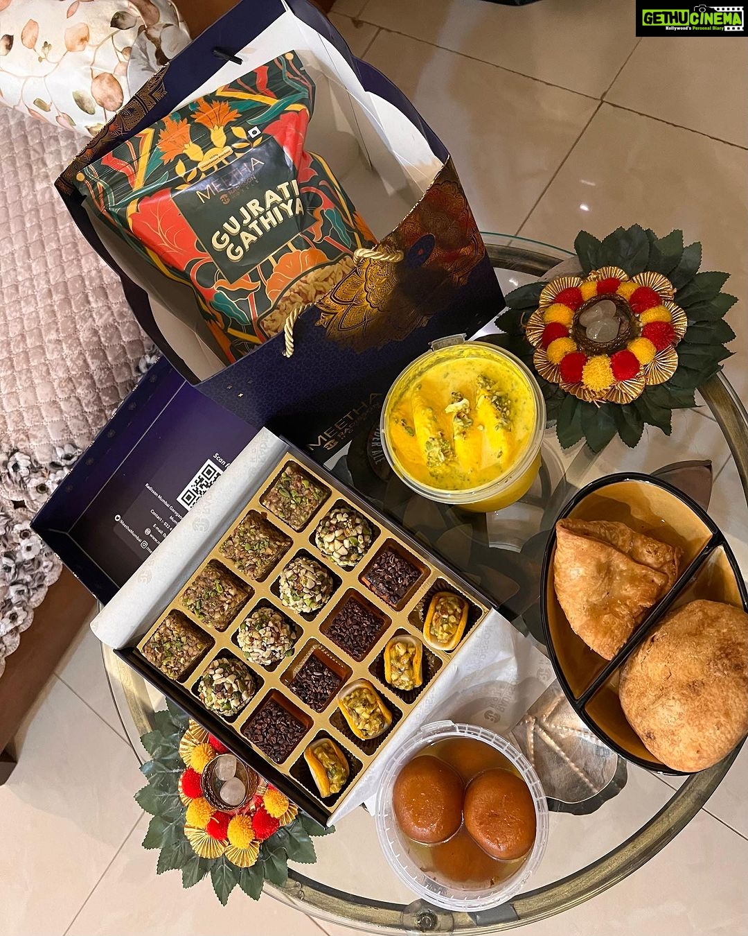 Nehalaxmi Iyer Instagram - In your love, I find Meetha joy in each moment, And as we savor these moments, the sweetness of our love keeps growing, and the upcoming Diwali festivities make it even more special. The magic of festivities lies in these @meethamumbai moments and love shared. #Ruha #meetha . . . . . . . . . . #indiansweets #mumbai #diwali #diwalisweets #2023 #indian #indianfestival #sweets #mithai #india #ishqbaaz #explore #radisson #radissonblu #goregaon #trending #love #couplegoals #samosa #gulabjamun #kachori #foodiesofinstagram #foodiesofindia #rasmalai #chaat #mumbaifoodie Mumbai, Maharashtra