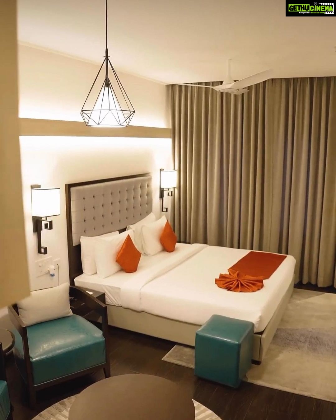Nehalaxmi Iyer Instagram - In my recent stay at @deccanseraigrande 📍Hyderabad, I found myself immersed in tranquility. The warm hospitality and attention to detail made it the most relaxed experience ever. Had the best Meals & amazingly coffee at Roast, Where Quality Meets Caffeine: The Best Brew in Town. From cozy rooms to exceptional service, it was a true haven of comfort. Deccan Serai Grande, where every moment feels like a cherished memory. Special 📸 courtesy to my cutie @rudrayshjoshii Hyderabad , Telengana. India