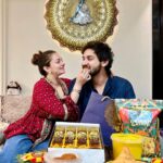 Nehalaxmi Iyer Instagram - In your love, I find Meetha joy in each moment, And as we savor these moments, the sweetness of our love keeps growing, and the upcoming Diwali festivities make it even more special. The magic of festivities lies in these @meethamumbai moments and love shared. #Ruha #meetha . . . . . . . . . . #indiansweets #mumbai #diwali #diwalisweets #2023 #indian #indianfestival #sweets #mithai #india #ishqbaaz #explore #radisson #radissonblu #goregaon #trending #love #couplegoals #samosa #gulabjamun #kachori #foodiesofinstagram #foodiesofindia #rasmalai #chaat #mumbaifoodie Mumbai, Maharashtra