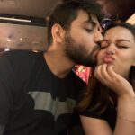 Nehalaxmi Iyer Instagram - You are the most amazing thing that has ever happened to me ❤️ Happy birthday to my forever love and my goofy partner in crime @nehalaxmi_ ❤️🍾🥂🎊 Also I want to remind you on this day that I love you the most ❤️❤️ . . . . . #ruha #birthday #love #couplegoals