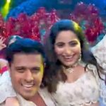 Neil Bhatt Instagram - When Neil & Aishwarya turn the Bigg Boss stage into their own dance floor, you know things are about to get LIT. This is just their entry performance. Can’t wait to see what else #Newarya has in store for us. #NeiWarya #BiggBossDanceFloor #NeiwaryaMagic #NextStopDay1 @colors @officialjiocinema