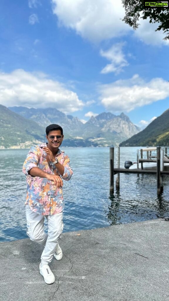 Neil Bhatt Instagram - Grooving to CHALEYA in #switzerland 🇨🇭 This song has been on my mind since a while now and what better place to do it than beautiful #switzerland !! #luganoregion #swisstravelsystem #ticinomoments #ineedswitzerland #jawan #chaleya #neilbhatt
