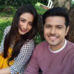 Neil Bhatt Instagram - First shot of #ghumhaikisikeypyaarmeiin that we gave ! The beginning that we didn’t know it would give us ❤️ it’s no secret I’ll miss working with you bache but I’m happy and hopeful for your future 🤗🤗🤗🤞🏽🧿 my feelings are indescribable, god bless you my love and just do what you do best “ENTERTAIN” 😘😘 my lifetime subscription of fun, laughter and love @aisharma812