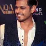 Neil Bhatt Instagram - Entertainment Entertainment Entertainment 😘❤️🧿😇🙏🏻 Aishwarya- Outfit: @geishadesigns Styling: @styling.your.soul Hairstylist - @zeenat_az Neil- Outfit- @laganwedding PR- @cultreboat Styled by- @karishmasalian6 #aishwaryasharma #neilbhatt #neilkiaish #mostenetertainingcouple #naqa2023