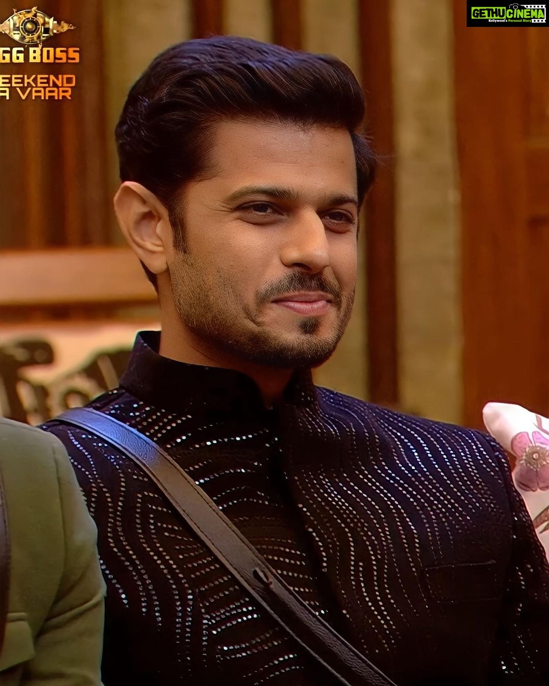 Neil Bhatt Instagram - PoV: you wait for weekend ka vaar to see neil in Indian🤯🥰 Outfit by - @mehboobsons Styled by - @purvabansal5 Assist by - @shrutiyamganti0218 #NeilBhatt #Neiwarya #WeekendKaVaar #BiggBoss #BigBoss17 #BB17