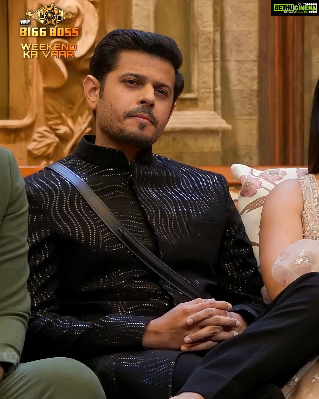 Neil Bhatt Instagram - PoV: you wait for weekend ka vaar to see neil in Indian🤯🥰 Outfit by - @mehboobsons Styled by - @purvabansal5 Assist by - @shrutiyamganti0218 #NeilBhatt #Neiwarya #WeekendKaVaar #BiggBoss #BigBoss17 #BB17