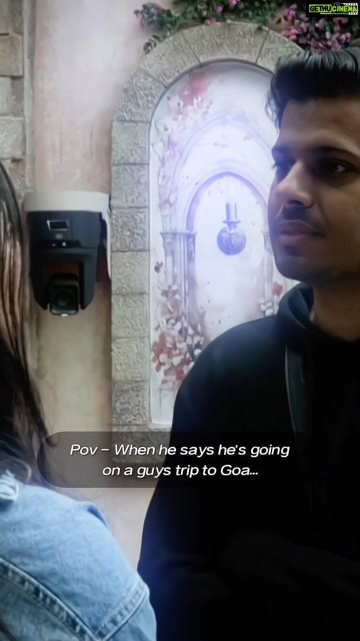 Neil Bhatt Instagram - Aishwarya gets Neil tongue-tied. Did he just disclose his all-guys trip to Goa? But we love his reaction. The ‘coy’ boy act is winning our hearts. 🤣 Who do you think would crash this imaginary all-guys trip first? Tag them below! 🎥✨#GoaGoneMeme #BiggBoss #BB17