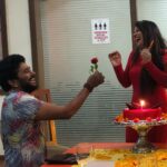 Nidhi Jha Instagram - Cheers to 5yrs of our relationship ♥️ #21stsept2018 #nemonikkuforever🧿❤️