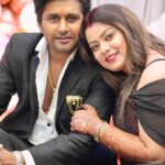 Nidhi Jha Instagram – आप सुकून का वो लम्हा हैं, जो मुझे हर पल चाहिए♥️
I love you patidev🧿
#nemonikkuforever🧿❤️