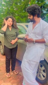 Nidhi Jha Instagram - #watchtilltheend #nidhijha #yashkumarr #nemonikkuforever🧿❤️