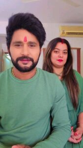 Nidhi Jha Instagram - Power of हनुमान चालीसा... जय श्री राम #nemonikkuforever🧿❤️ #YK #Yashkumar