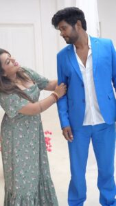 Nidhi Jha Instagram - You are my happy place♥️🧿
#nemonikkuforever🧿❤️ 
#nidhijha05 
#nidhijha 
#yashkumarr 
#yashkumar