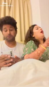 Nidhi Jha Instagram - हम कहे दिन तो दिन है😜 हम कहे रात तो रात है 😎 समझे पतिदेव 🫠 #nemonikkuforever🧿❤️