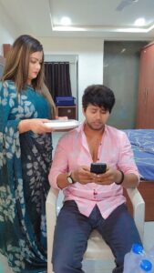 Nidhi Jha Instagram - पूरी बात तो सुन लेती😭😭😭
#nemonikkuforever🧿❤️ #YK #Yashkumar #follow #like