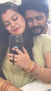 Nidhi Jha Instagram - He is Yash Kumarr (My husband,My world) 
Break him and I’ll break your face!
#nemonikkuforever🧿❤️