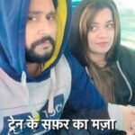 Nidhi Jha Instagram – सफ़र ट्रेन का 🤪🤪🤪
#nemonikkuforever🧿❤️