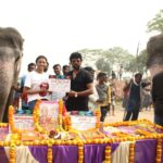 Nidhi Jha Instagram - Today three films have started under the banner of Yash Kumar Entertainment, shooting of the first film Haathi Mere Saathi has started, it has a better starcast, Yash ji Raksha ji, Amit ji Baleshwar ji. @nidhijha05 @yashkumarentertainment @yashkumarmusic @patelsurajkumar @rakshaguptaofficial @amitshukla1981 @baleshwar666 @yashkumarrfan