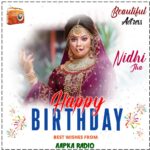Nidhi Jha Instagram – Happy Birthday Beautiful Actress @nidhijha05 🎉🥳
. 
. 
. 
#nidhijha #luliya #actress #bhojpuri #beautiful #queen #star #birthday