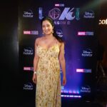 Niharica Raizada Instagram - Niharica Raizada at Marvel premiere of Loki season 2. #LokiS2onHotstar #NiharicaRaizada @disneyplushotstar  @filmycurrycentral  @official_niharica_raizada Juhu PVR
