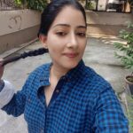 Niharica Raizada Instagram - I feel cute in a pony tail. I think all girls should do Sunday Pony Tail Day. #PonyTail #MayaDarling #NiharicaRaizada
