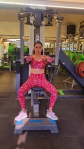 Nikita Rawal Instagram - Fitness is my therapy. 🏋️‍♀️ 💪 
#nikitarawal
#gym #gymmotivation #fitnessmodel #fitness #gymgirl