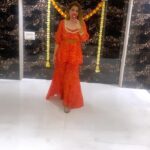 Nikita Thukral Instagram - @jasmyrraofficial @nikkithukral. Two ways to wear this festive,colourful & stylish outfit by Jasmyrra creations- 1)Belt it up to give an ethnic look for Karvachauth 2)Wear it as a jacket coord Set for Diwali parties Shop such pieces & much more @thefashionjunction_tfj festive,fashion and lifestyle exhibition on 30th October 23. @seaprincessjuhu,11am-8pm,MONDAY #mondayisashoppingday #festivefashion #festive #festivewear #festivecollection #festiveseason #festivevibes #karvachauth #karvachauthspecial #diwali2023 #reelsvideo #reelsinstagram #fashionreels #mumbai Sea Princess Juhu