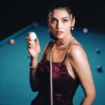 Nimika Ratnakar Instagram - Game Changer 🎱 Video: @amith_j_sreedev Styling : @stylebyaishwarya Makeup: @kavyakempraj Location: @bangaloresnookerclub9555 Outfit : @saitanarya #snooker #bangalore #actor #model #makeba #trending #trendingreels #trendingsongs #trendingnow #trend #viral #viralvideos #kaatera #dboss #nimika #nimikarathnakar #sandalwood #kannada #kannadaactress #actress #love #game #gameison #photography #shoot